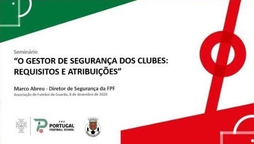 SEMINÁRIO DE FUTEBOL NO IPG  Associação de Futebol da Guarda