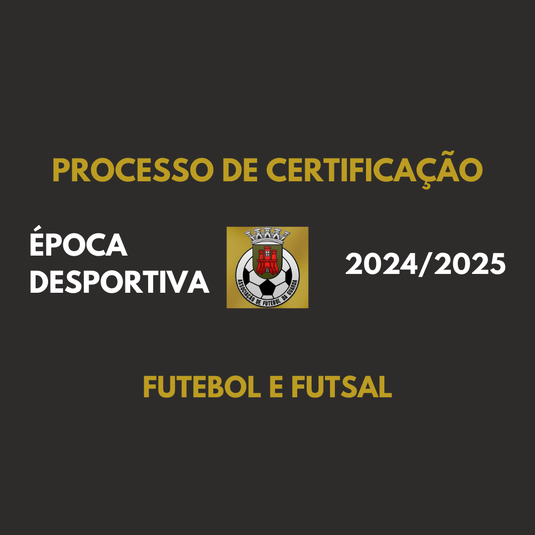 Certificação 2024/2025 | Entidades Formadoras