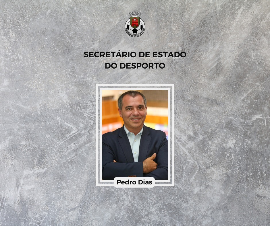 Pedro Dias é o novo Secretário de Estado do Desporto