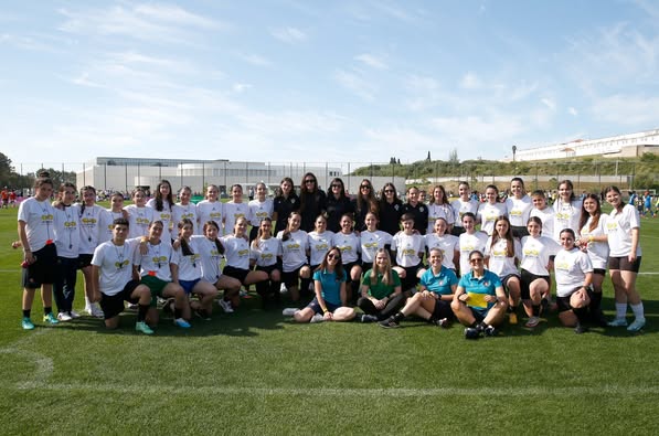 A ARBITRAGEM ESTEVE NA FESTA DO FUTEBOL FEMININO
