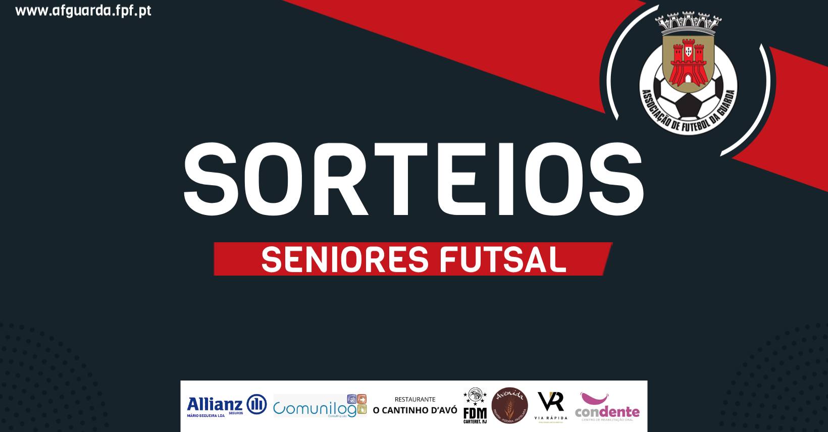 SORTEIOS | FUTSAL SENIORES