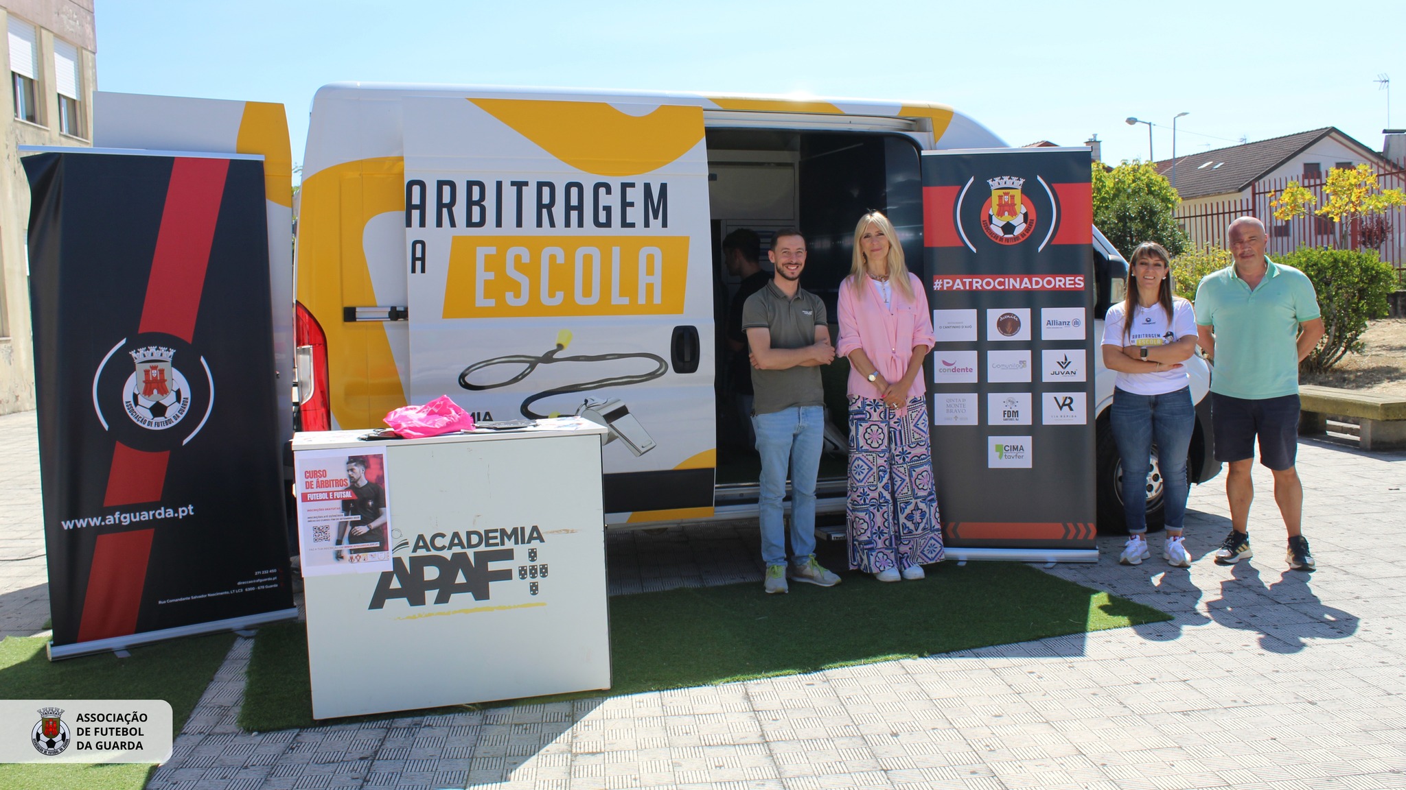 CARRINHA APAF "ARBITRAGEM NA ESCOLA"