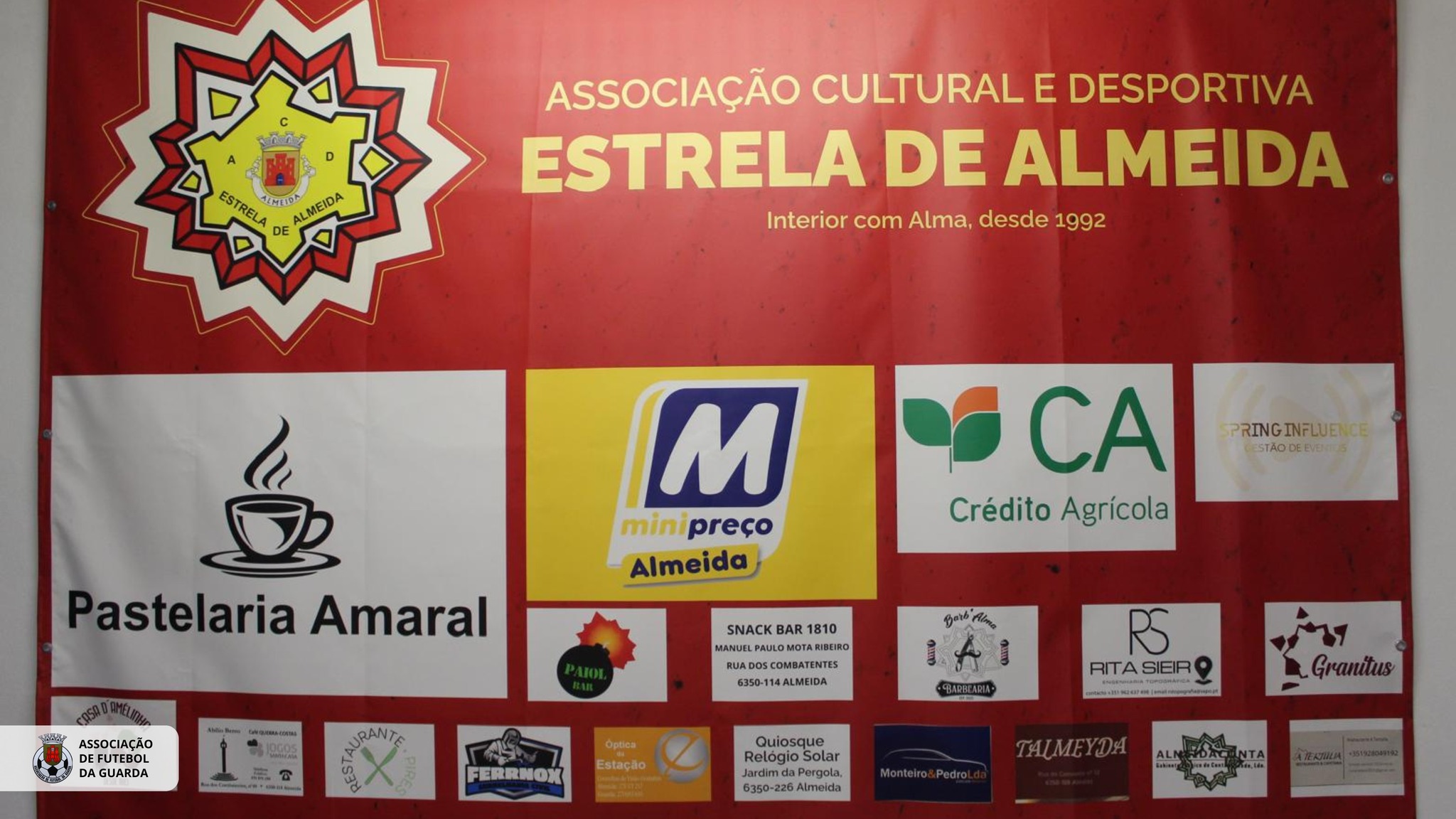 PATROCINADORES DOS NOSSOS FILIADOS