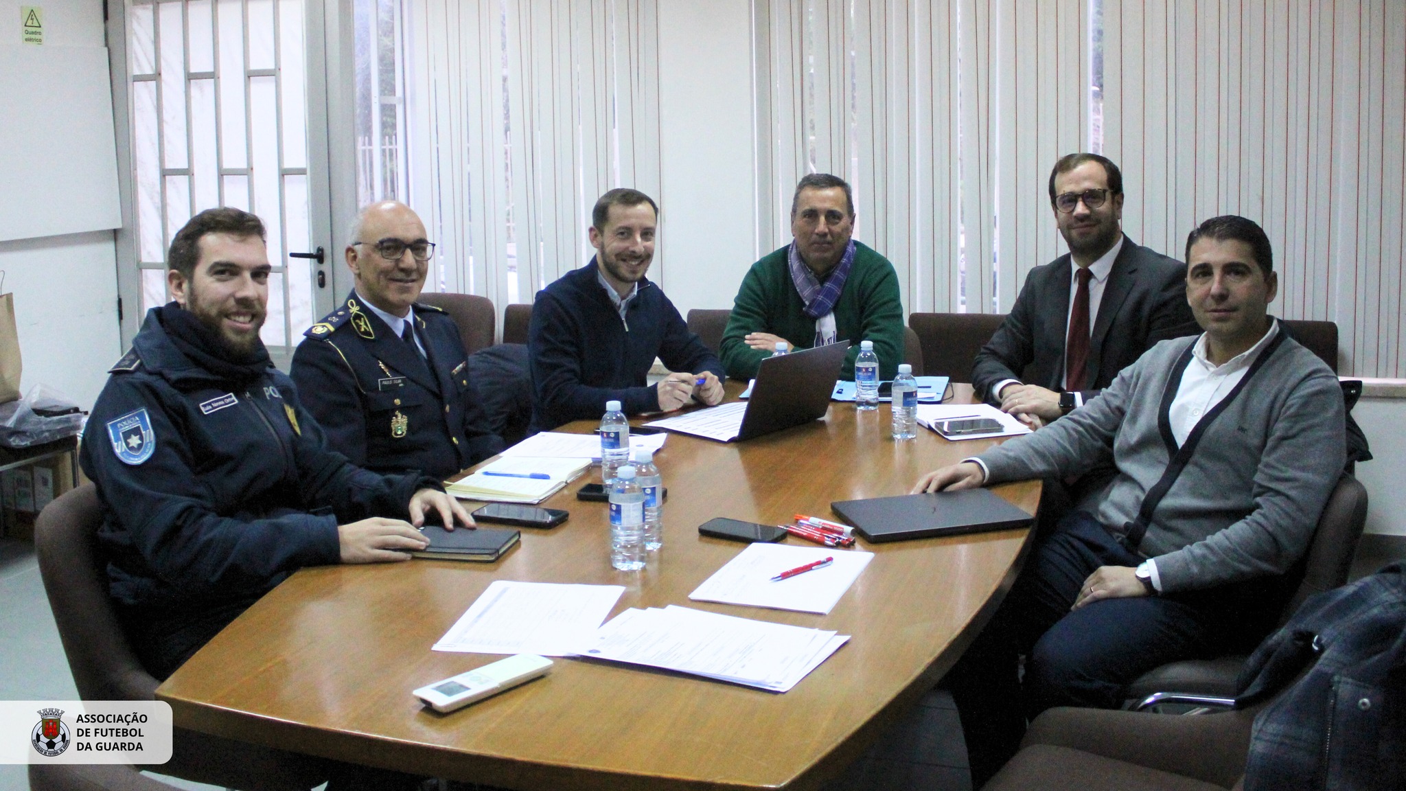 AF GUARDA REÚNE COM GNR E PSP