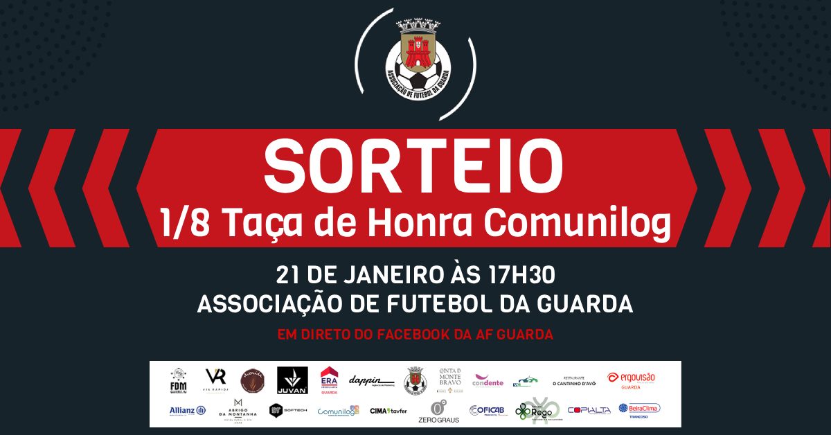 1/8 FINAL TAÇA DE HONRA COMUNILOG