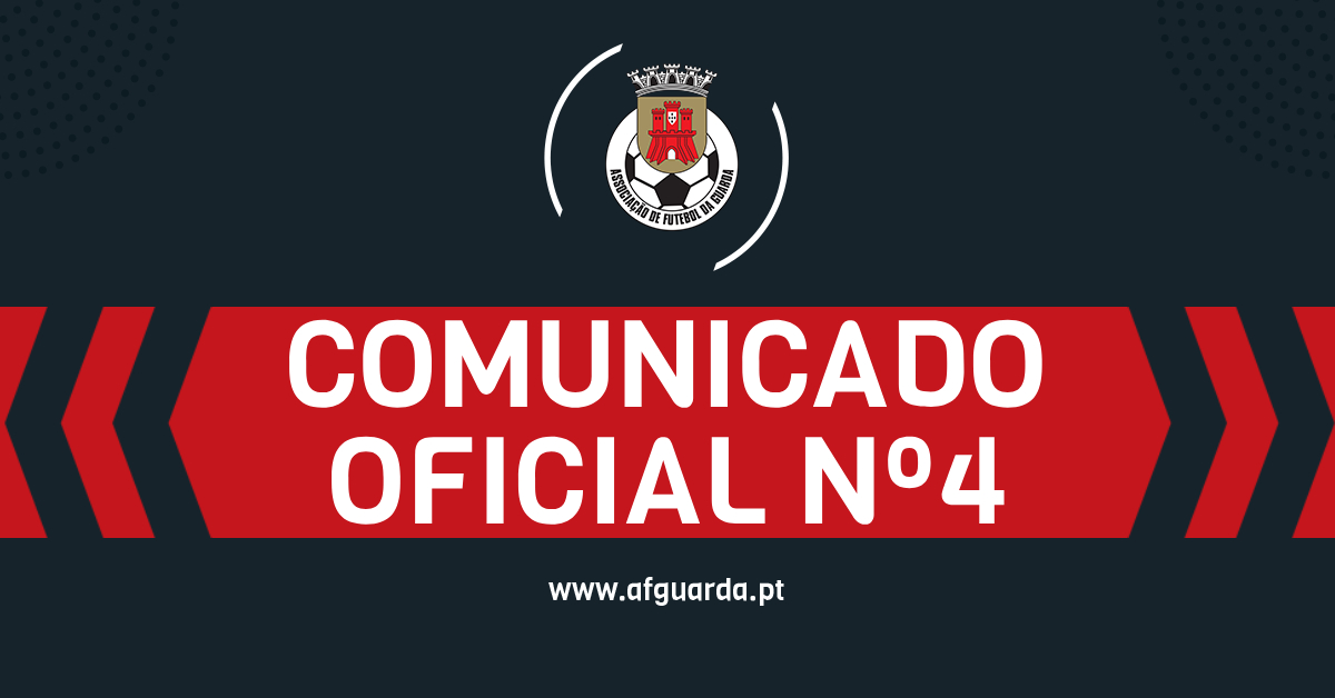COMUNICADO OFICIAL Nº4