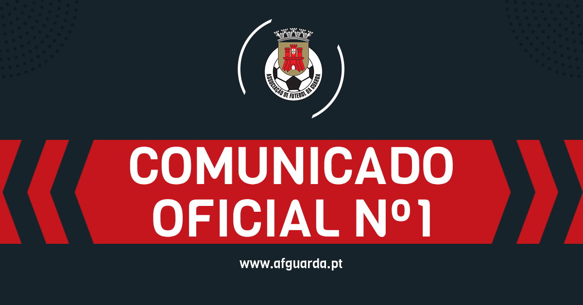 COMUNICADO OFICIAL Nº1 