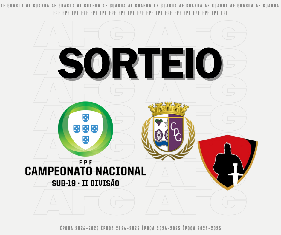 SORTEIO | CAMPEONATO NACIONAL SUB-19 II DIVISÃO