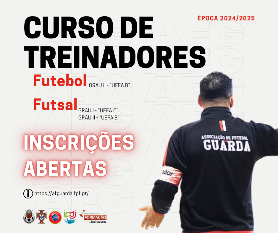 Curso de Treinadores: Inscrições Abertas