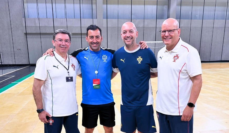 MARCO SANTOS CONCLUI CURSO DE TREINADORES DE FUTSAL GRAU III
