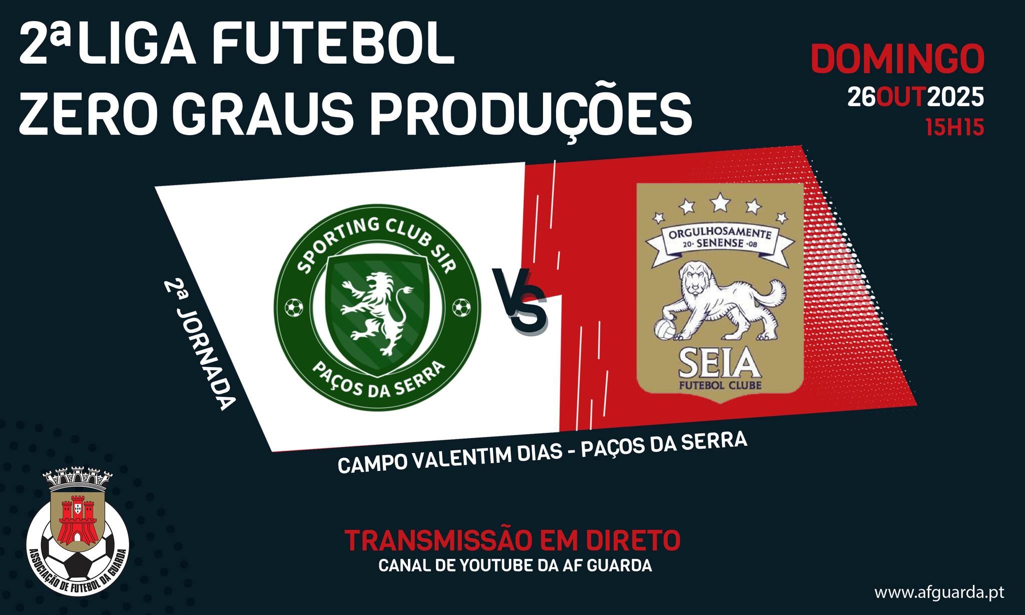 2ª LIGA DE FUTEBOL ZERO GRAUS PRODUÇÕES
