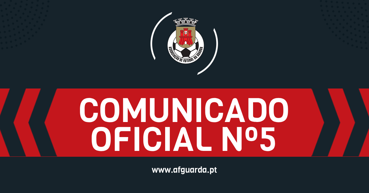 COMUNICADO OFICIAL Nº5