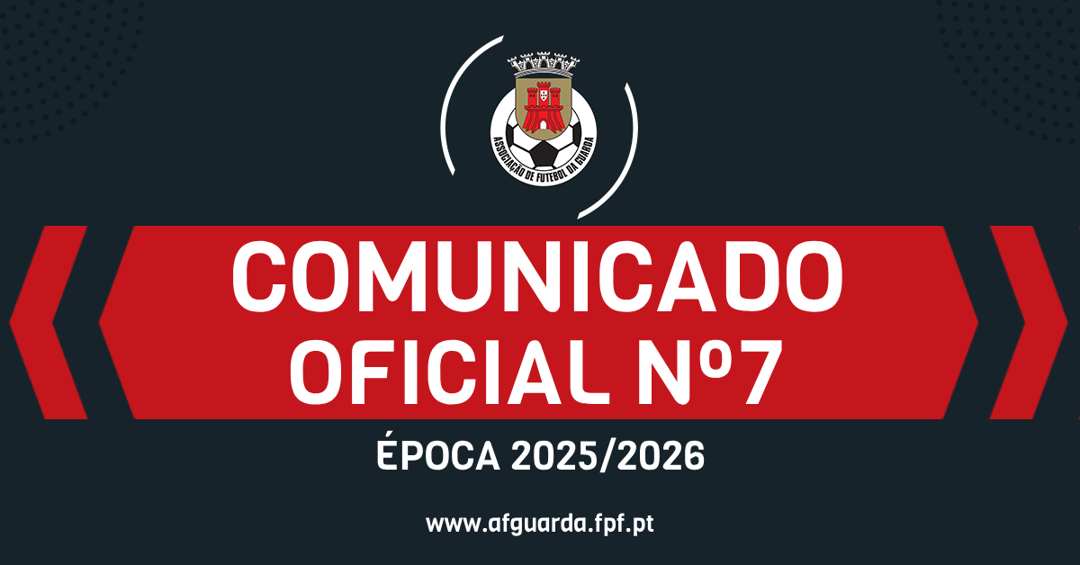 COMUNICADO OFICIAL Nº7