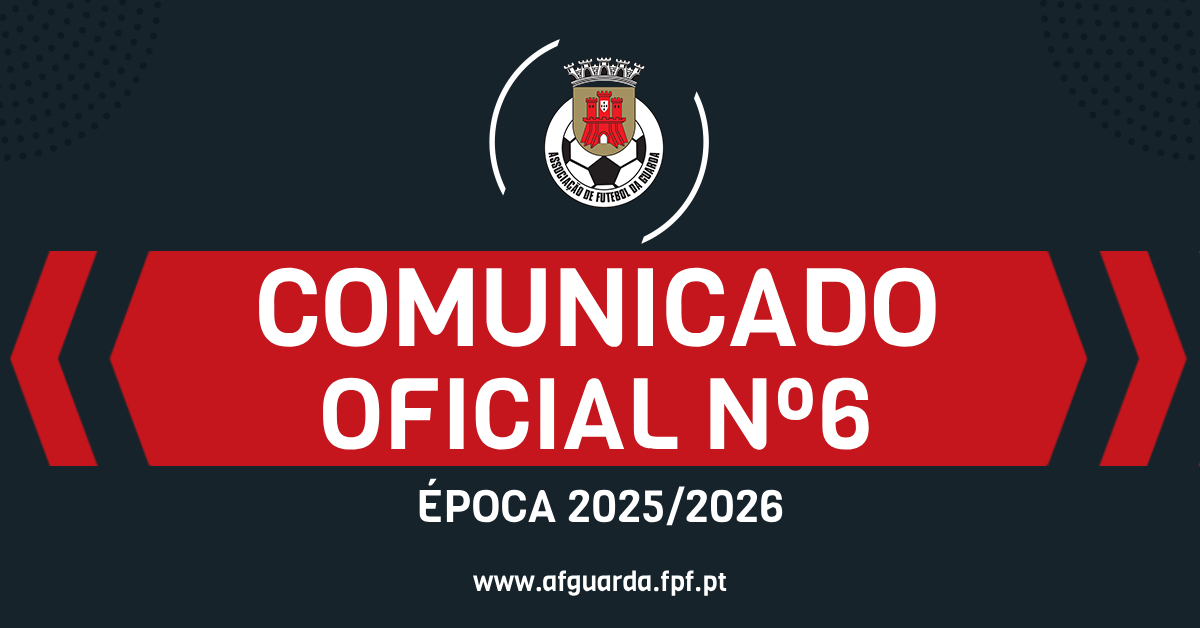 COMUNICADO OFICIAL Nº6