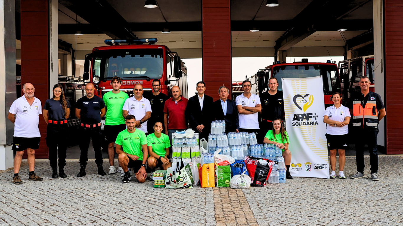 AF GUARDA E APAF JUNTOS PELOS BOMBEIROS VOLUNTÁRIOS