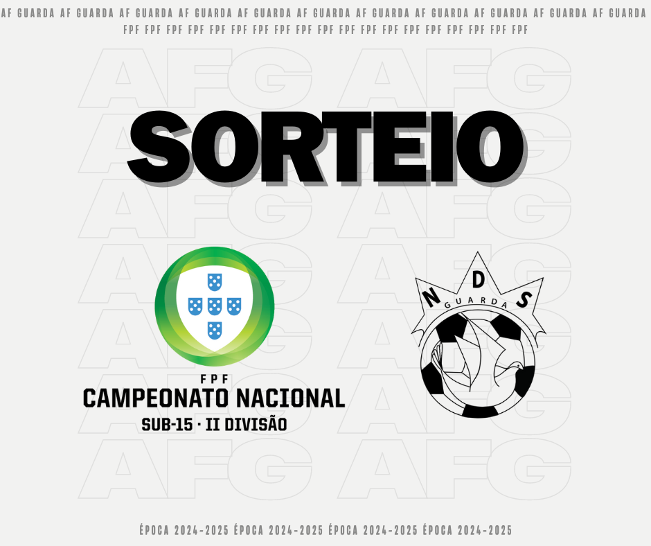 SORTEADOO CAMPEONATO NACIONAL SUB-15 II DIVISÃO