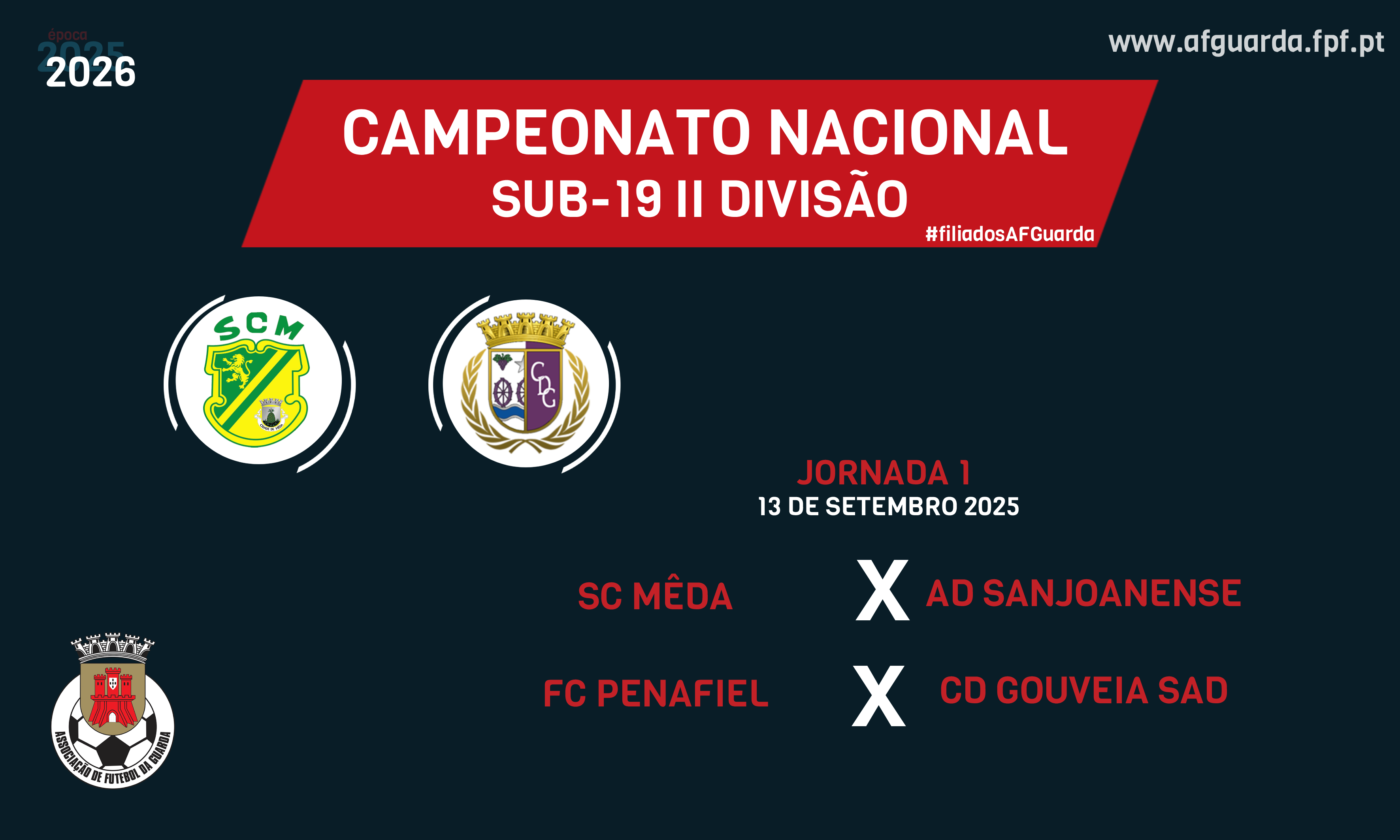 SORTEIO | CAMPEONATO NACIONAL SUB-19 II DIVISÃO