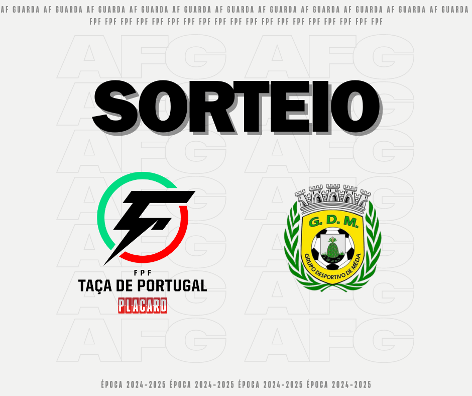 1ª ELIMINATÓRIA DEFINIDA | TAÇA DE PORTUGAL PLACARD