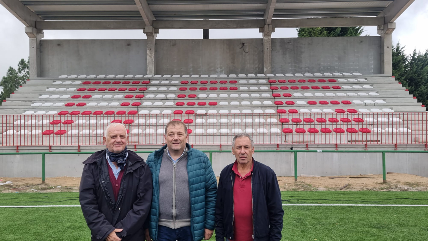 Vistoria ao Campo da Academia de Futebol da Associação de Futebol da Guarda