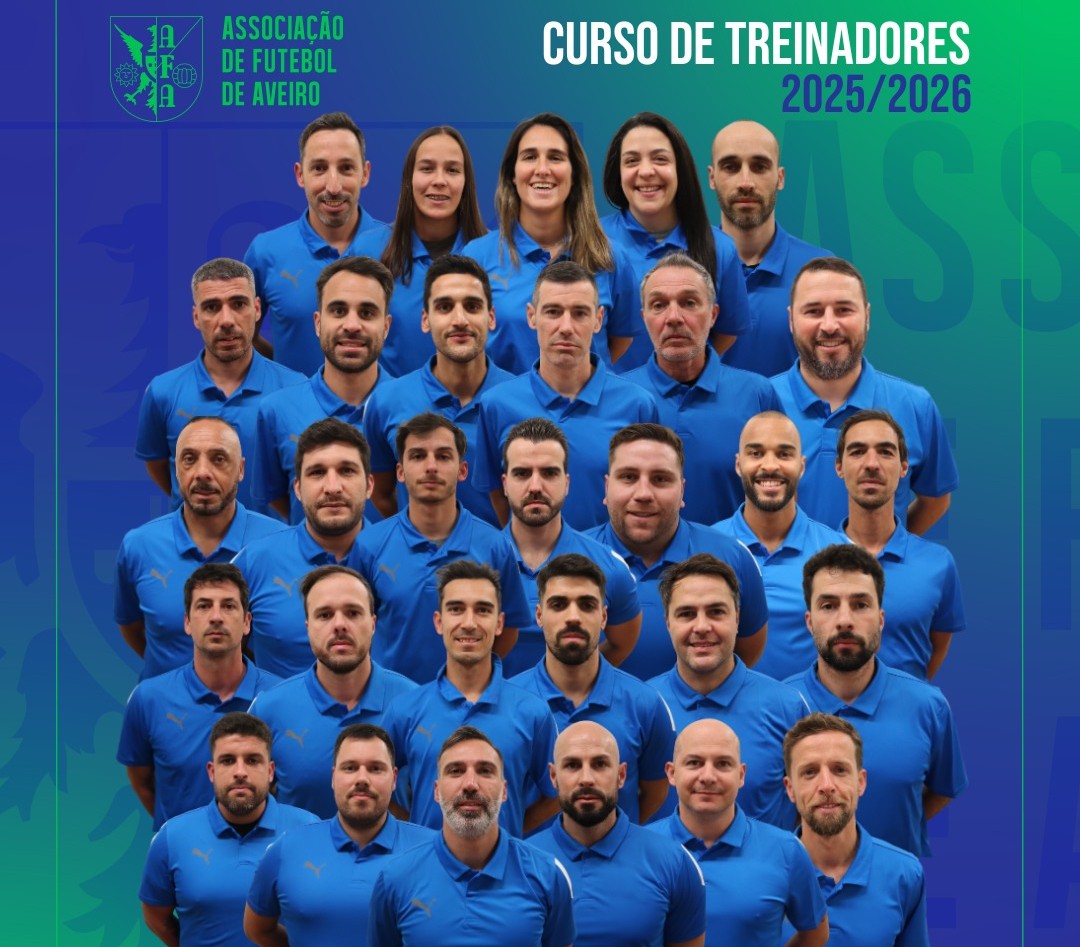 AF GUARDA NO CURSO DE TREINADORES DE FUTEBOL UEFA A / GRAU III